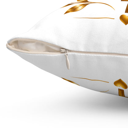 Rise in Grace and Alignment Decorative Pillow