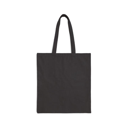 Faith & Purpose Floral Tote Bag — 'Faith, Purpose, God’s Timing' Cotton Canvas Shopper