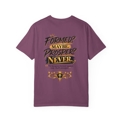 No Weapon Formed Against Me Shall Prosper TShirt