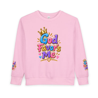 God Favors Me Kids Sweatshirt