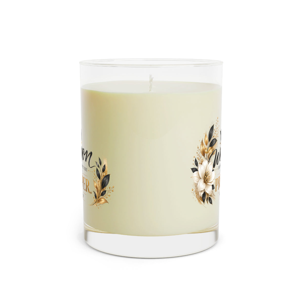 No Weapon Formed Against You Shall Prosper Candle