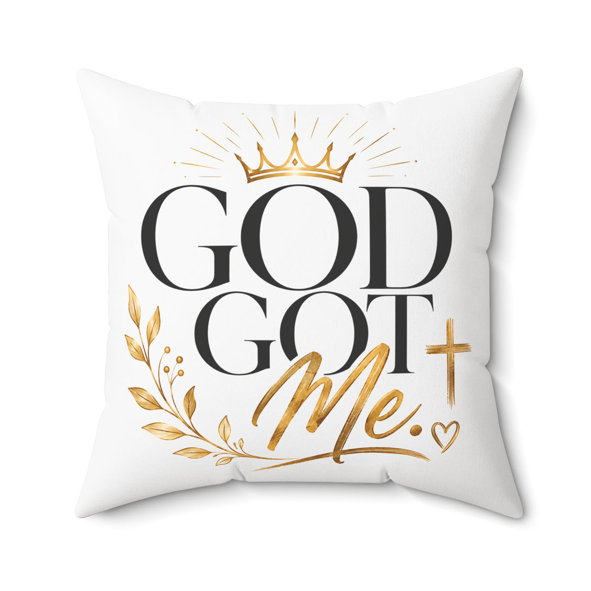 God Got Me Square Pillow