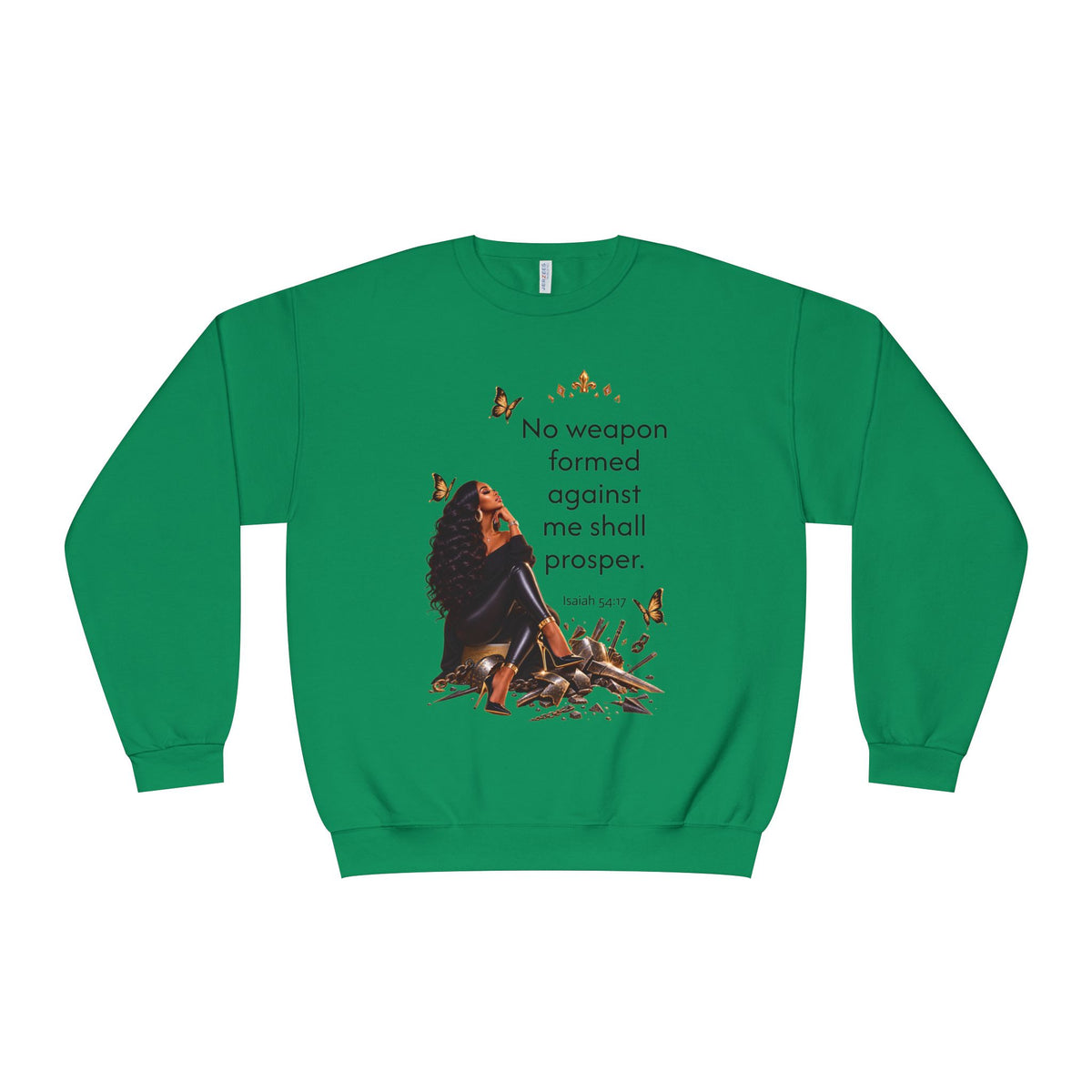 No Weapon Formed Graphic Sweatshirt