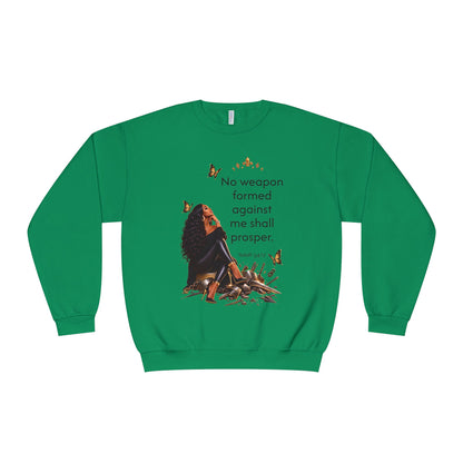 No Weapon Formed Graphic Sweatshirt