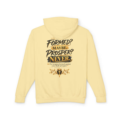"Formed? Maybe? Proper? Never" Hoodie