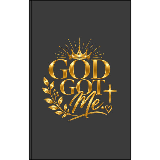 God Got Me Vegan Leather Journal