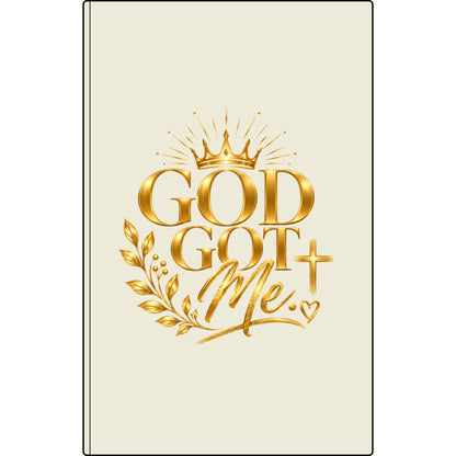 God Got Me Vegan Leather Journal