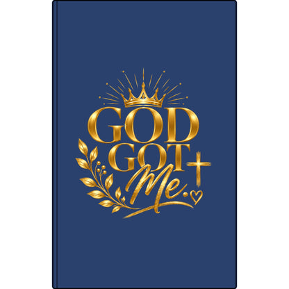 God Got Me Vegan Leather Journal