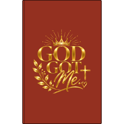 God Got Me Vegan Leather Journal