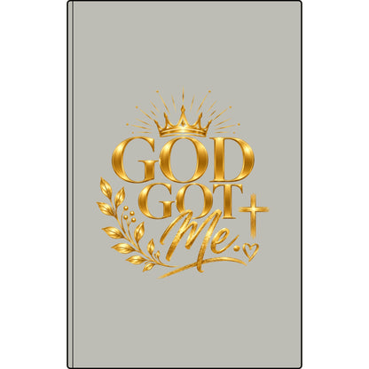 God Got Me Vegan Leather Journal