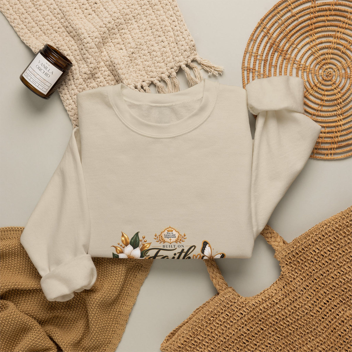 Faith, Purpose & God’s Timing Crewneck Sweatshirt
