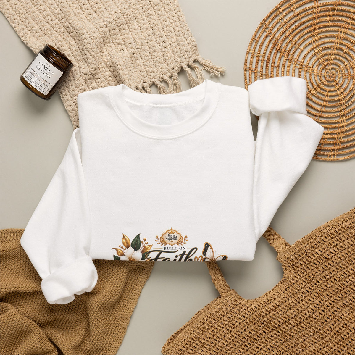 Faith, Purpose & God’s Timing Crewneck Sweatshirt