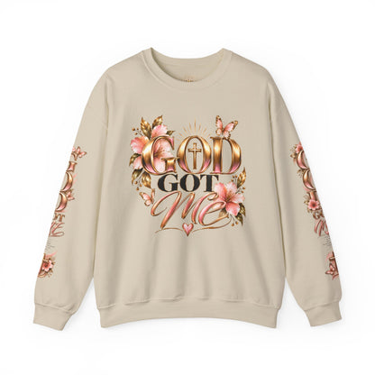 God Got Me Floral Sweatshirt