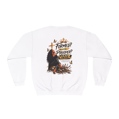No Weapon Formed Graphic Sweatshirt