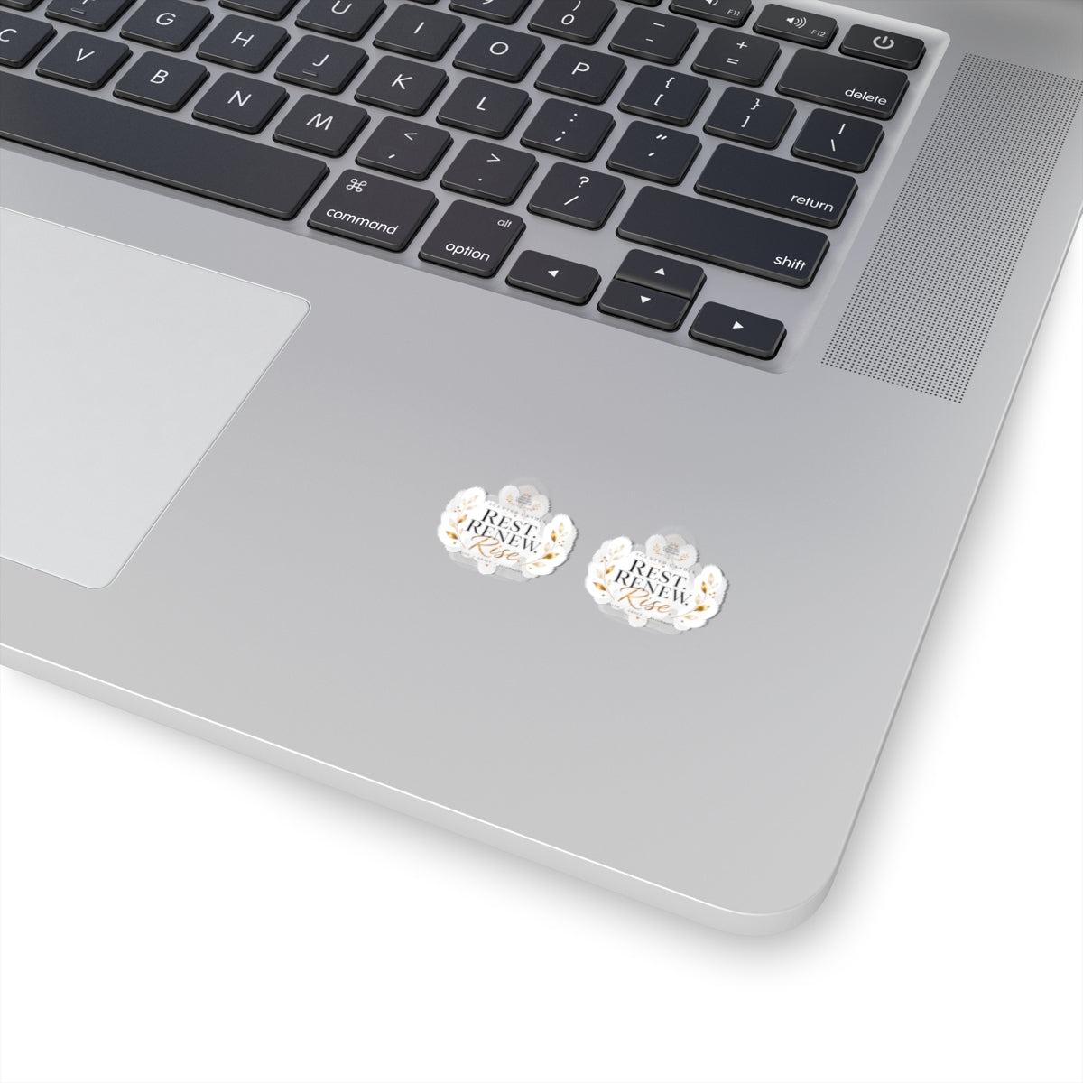 Rest. Renew. Rise. Floral Kiss-Cut Sticker Set