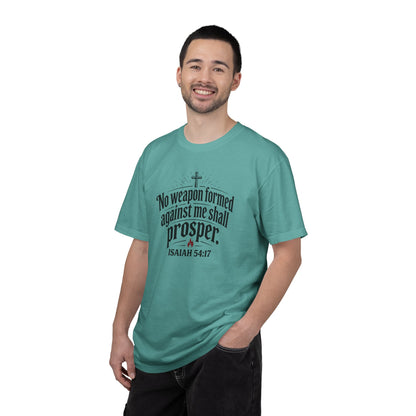 No Weapon Formed Against Me Shall Prosper TShirt