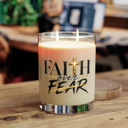 Faith Over Fear Scented Candle