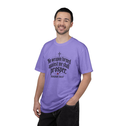 No Weapon Formed Against Me Shall Prosper TShirt