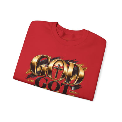 God Got Me Crewneck Sweatshirt