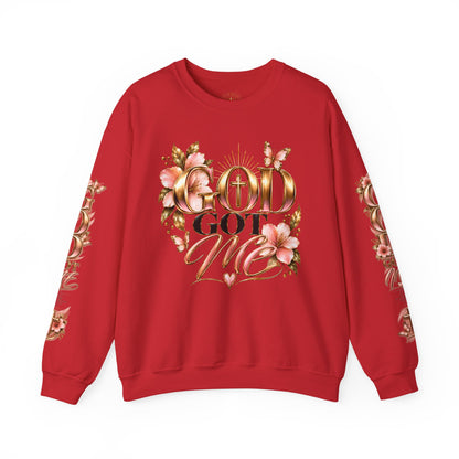 God Got Me Floral Sweatshirt