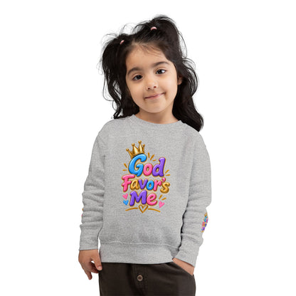 God Favors Me Kids Sweatshirt