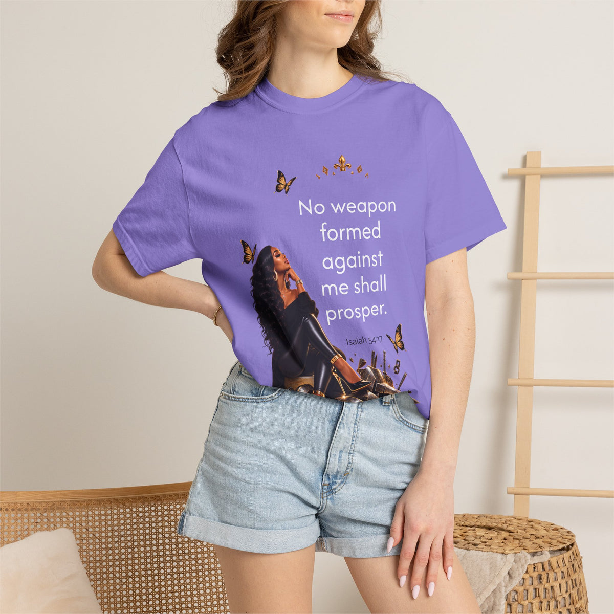 No Weapon Formed Graphic T-Shirt