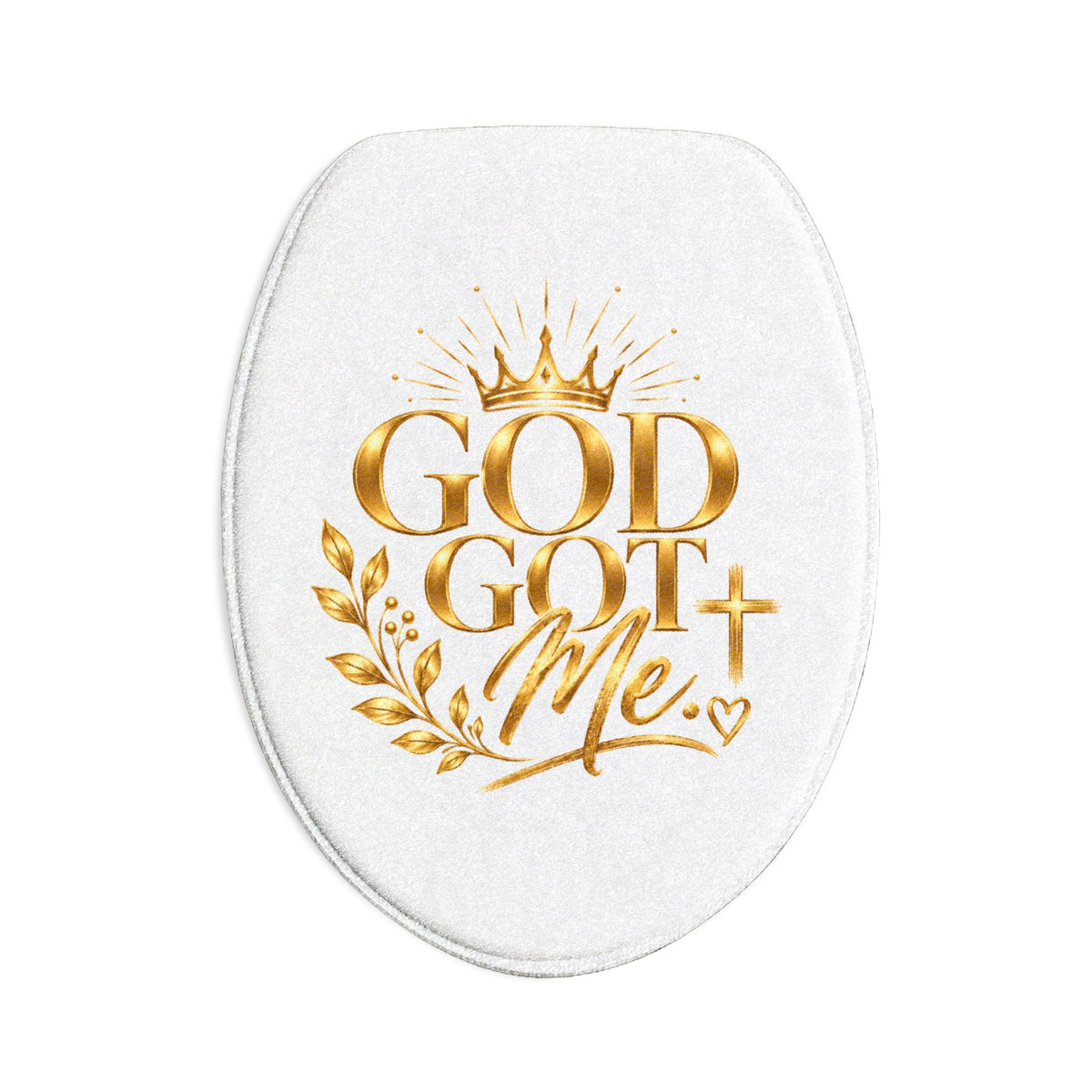 God Got Me Bath Mat Set