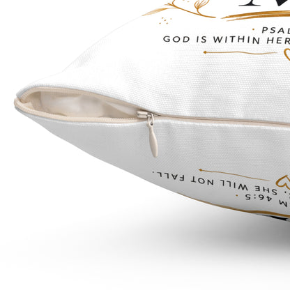 God Got Me Decorative Pillow