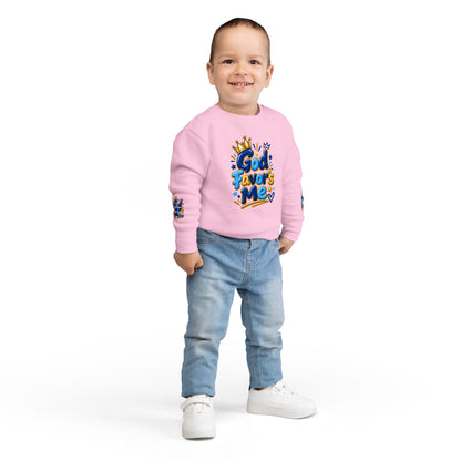 God Favors Me Kids Sweatshirt