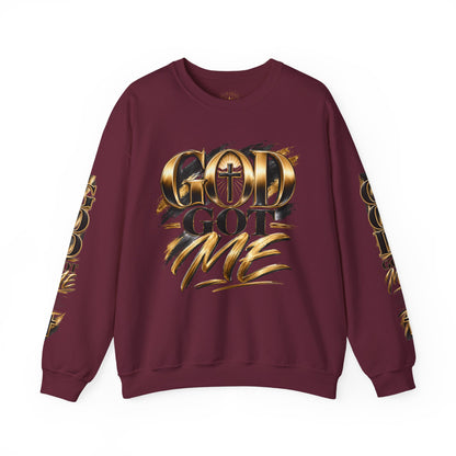 God Got Me Crewneck Sweatshirt