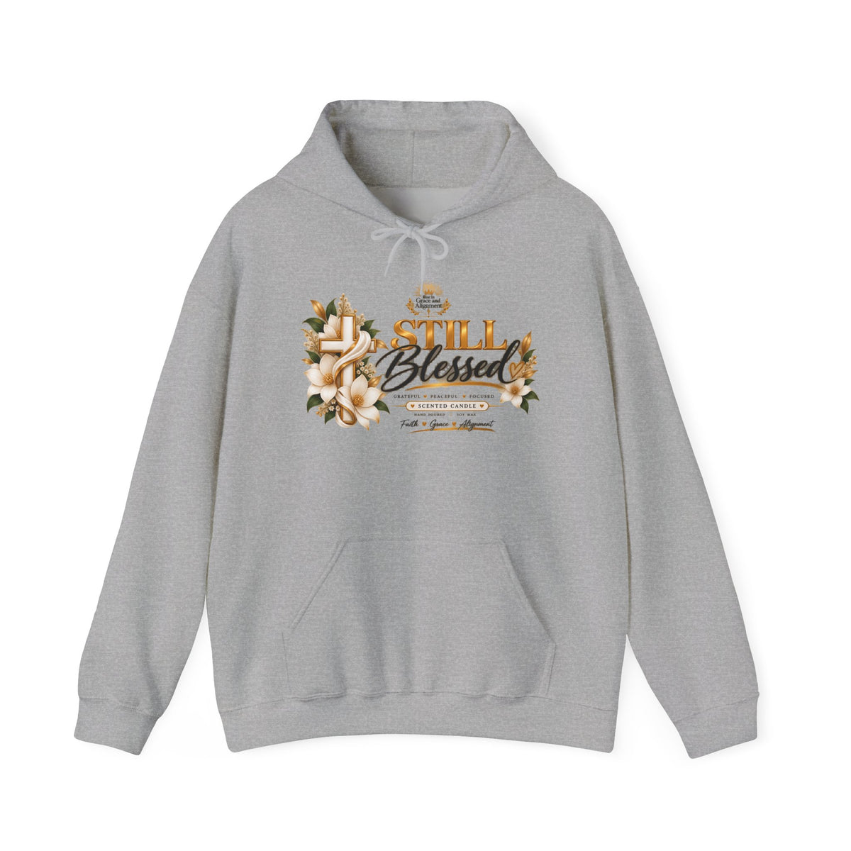 Still Blessed Hoodie — Floral Faith Graphic Pullover