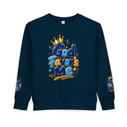 God Favors Me Kids Sweatshirt
