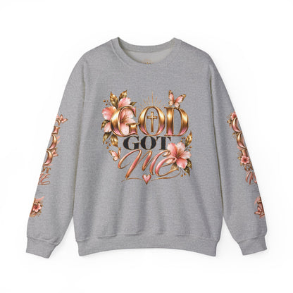 God Got Me Floral Sweatshirt