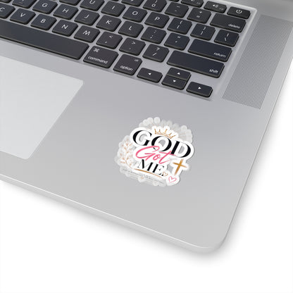 God Got Me Kiss-Cut Sticker