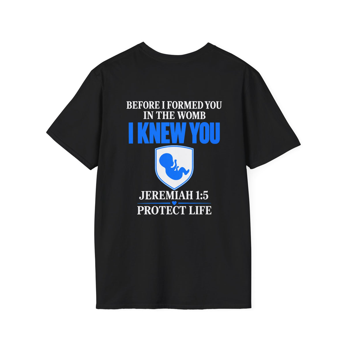 Pregnancy Announcement T-Shirt — "I Knew You" Baby Feet Design