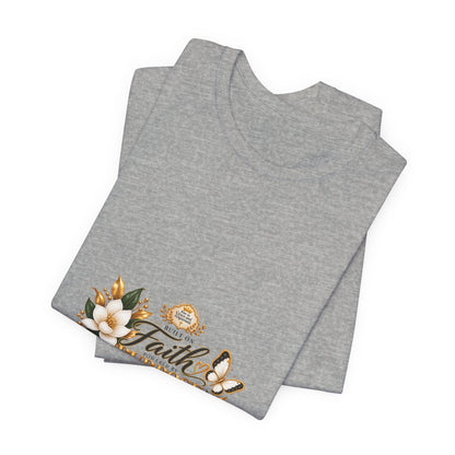 Faith, Purpose & God’s Timing Floral Tee