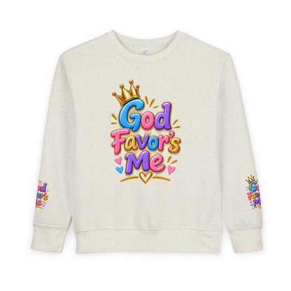 God Favors Me Kids Sweatshirt