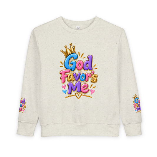 God Favors Me Kids Sweatshirt