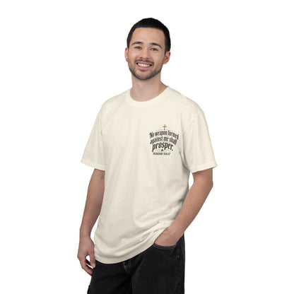 No Weapon Formed Against Me Shall Prosper T‑Shirt