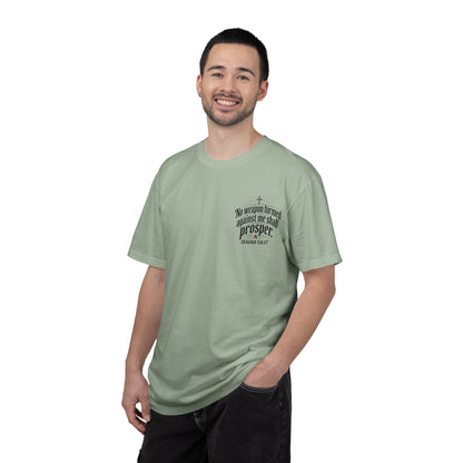 No Weapon Formed Against Me Shall Prosper T‑Shirt