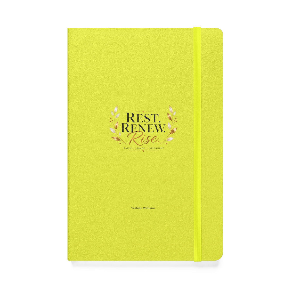Rest Renew Rise Hardcover Journal