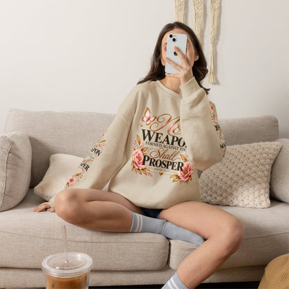 Floral Faith Pullover Sweatshirt