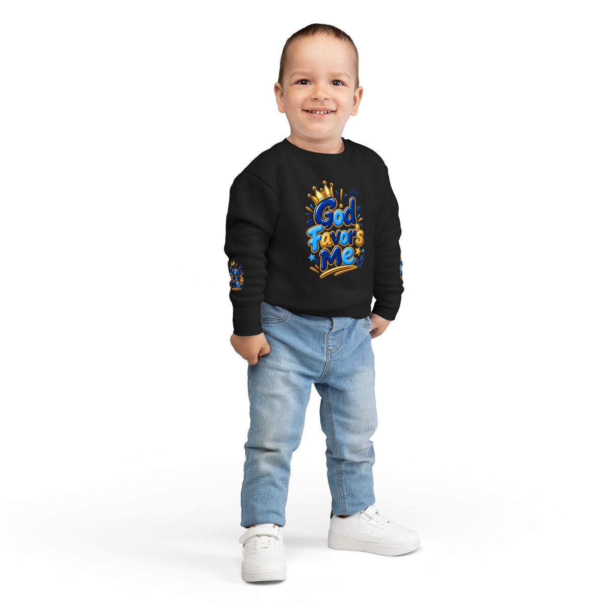 God Favors Me Kids Sweatshirt
