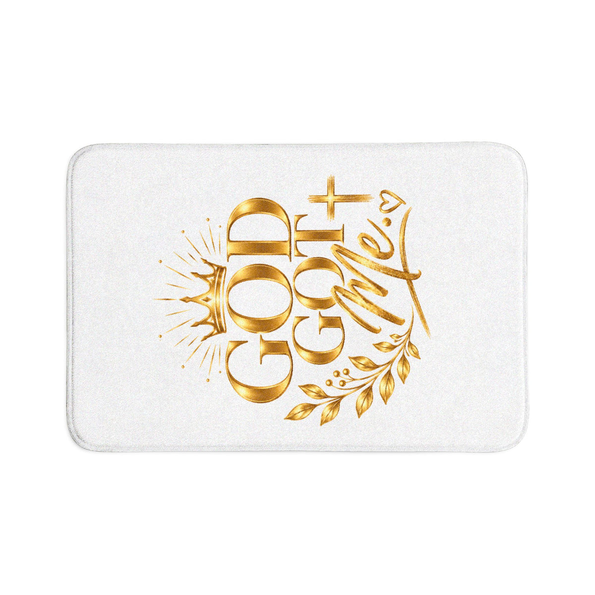 God Got Me Bath Mat Set