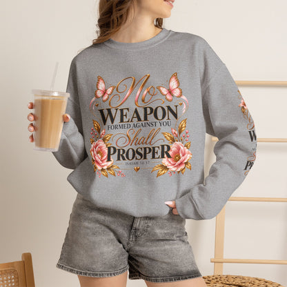 Floral Faith Pullover Sweatshirt