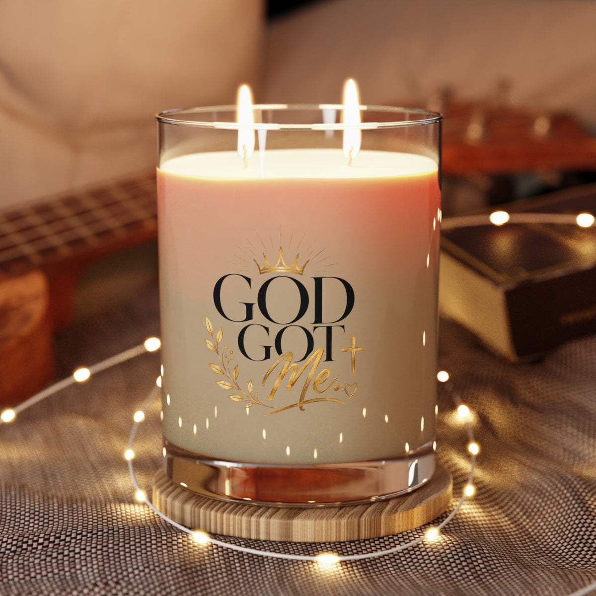 God Got Me Scented Candle