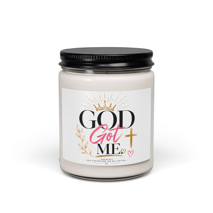 Scented Soy Candle God Got Me