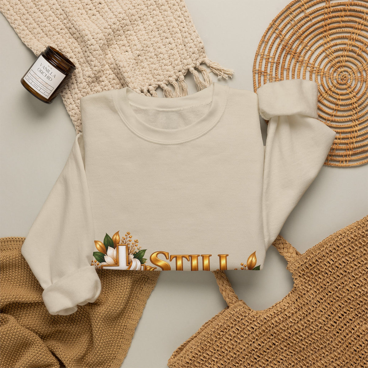 Still Blessed Floral Crewneck Sweatshirt