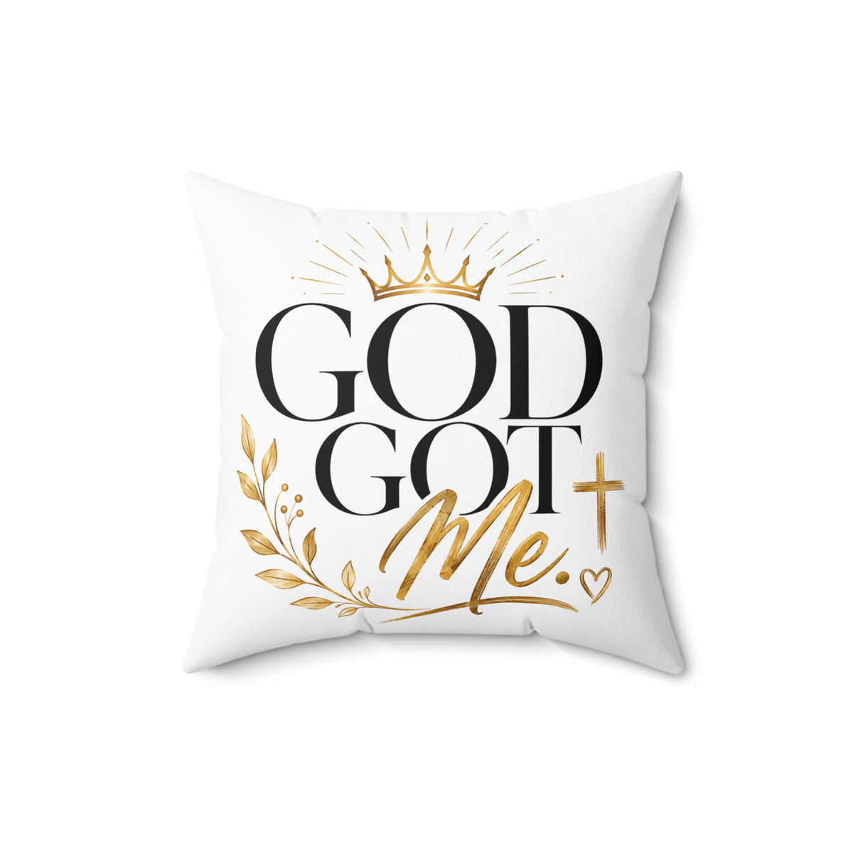 God Got Me Square Pillow