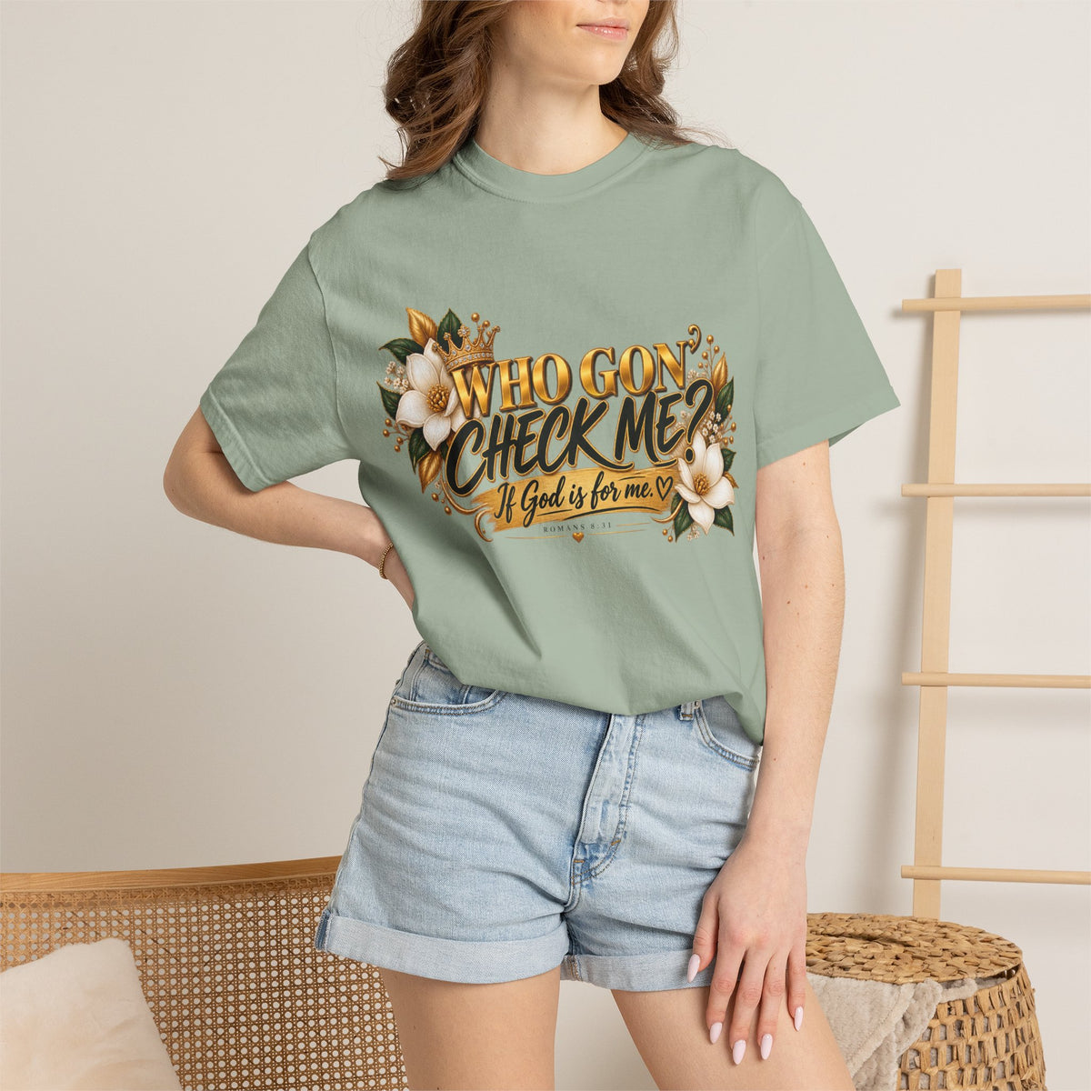 "Who Gon' Check Me?" Tee